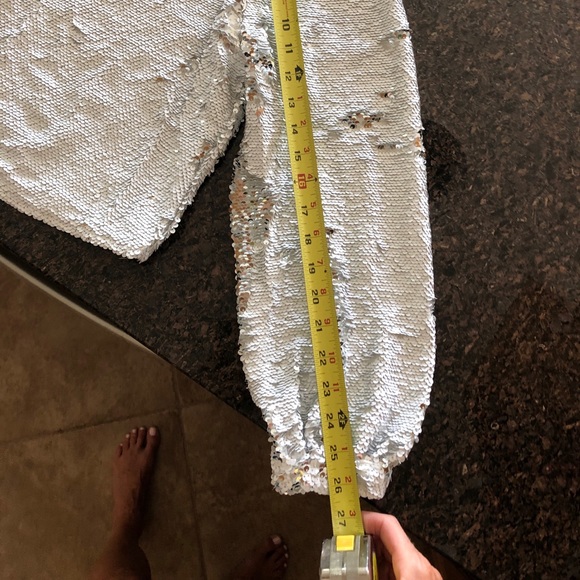 Zara long sleeve sequin top - Picture 7 of 8